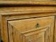 Antique wooden church cabinet with 3 locks, +/- 1900, France