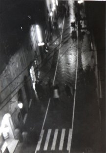 Unknown photographer, Italian street by night