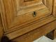 Antique wooden church cabinet with 3 locks, +/- 1900, France