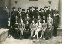 Unknown photographer, The Italian family from Lucca