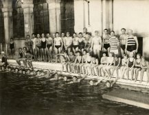 Unknown photographer, At the swimming pool