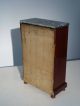 Antique small doll cabinet with mirror, France, +/- 1910 #2