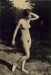 Unknown photographer, Naked woman standing in the sun