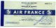 Air France 1958 - leaflets and documents - Caravelle - Boeing Je